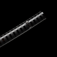 Black Fuemaki Lacquered Saya 黒笛巻塗