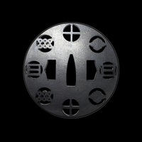 Kamon Iron Tsuba 家紋