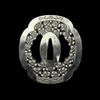 Sakura Mokkō-gata Tsuba 桜木瓜