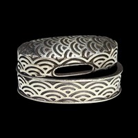 Seigaiha Fuchi Kashira 青海波