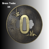Brass Tsuba For Katana Wakizashi Tanto Samurai Sword | KatanaSwordArt Tsuba For Sale 2026