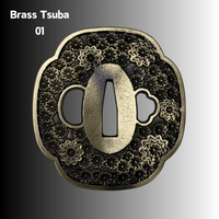 Brass Tsuba For Katana Wakizashi Tanto Samurai Sword | KatanaSwordArt Tsuba For Sale 2026