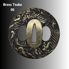Brass Tsuba For Katana Wakizashi Tanto Samurai Sword | KatanaSwordArt Tsuba For Sale 2026
