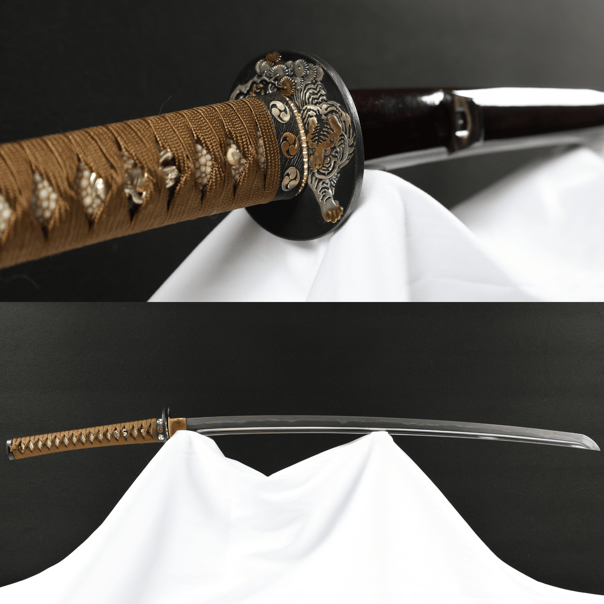 Katana Moon Rabbit Sanmai Blade Isei Koshirae 赤宵 | TangGu Sword United States 2026