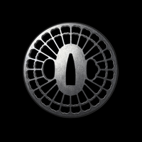 Kuruma Iron Sukashi Tsuba 車輪透 | TangGu Sword United States 2026