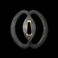Musashi Sukashi Iron Tsuba with Sekigane 武蔵透鐔 | TangGu Sword United States 2026
