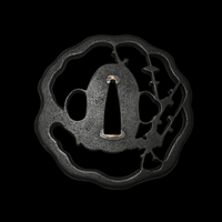 Ume ni Shukuchō Sukashi Tsuba with Sekigane 梅樹宿鳥透鐔 | TangGu Sword United States 2026